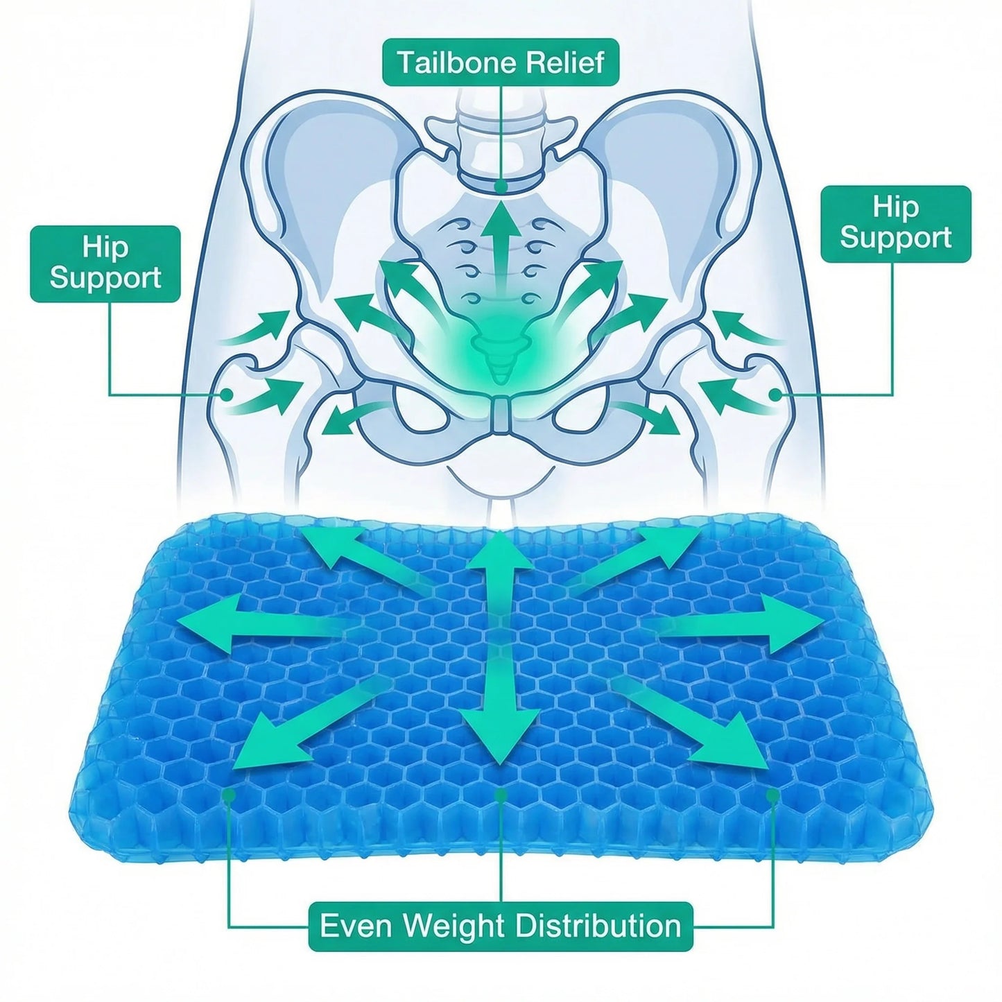 Vitality™ Magic Seat Cushion