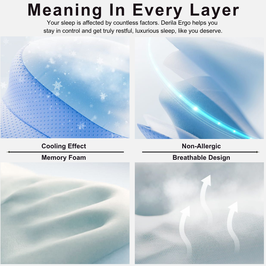 Vitality™ Cervical, Migraine & Sleep Apnea Pillow