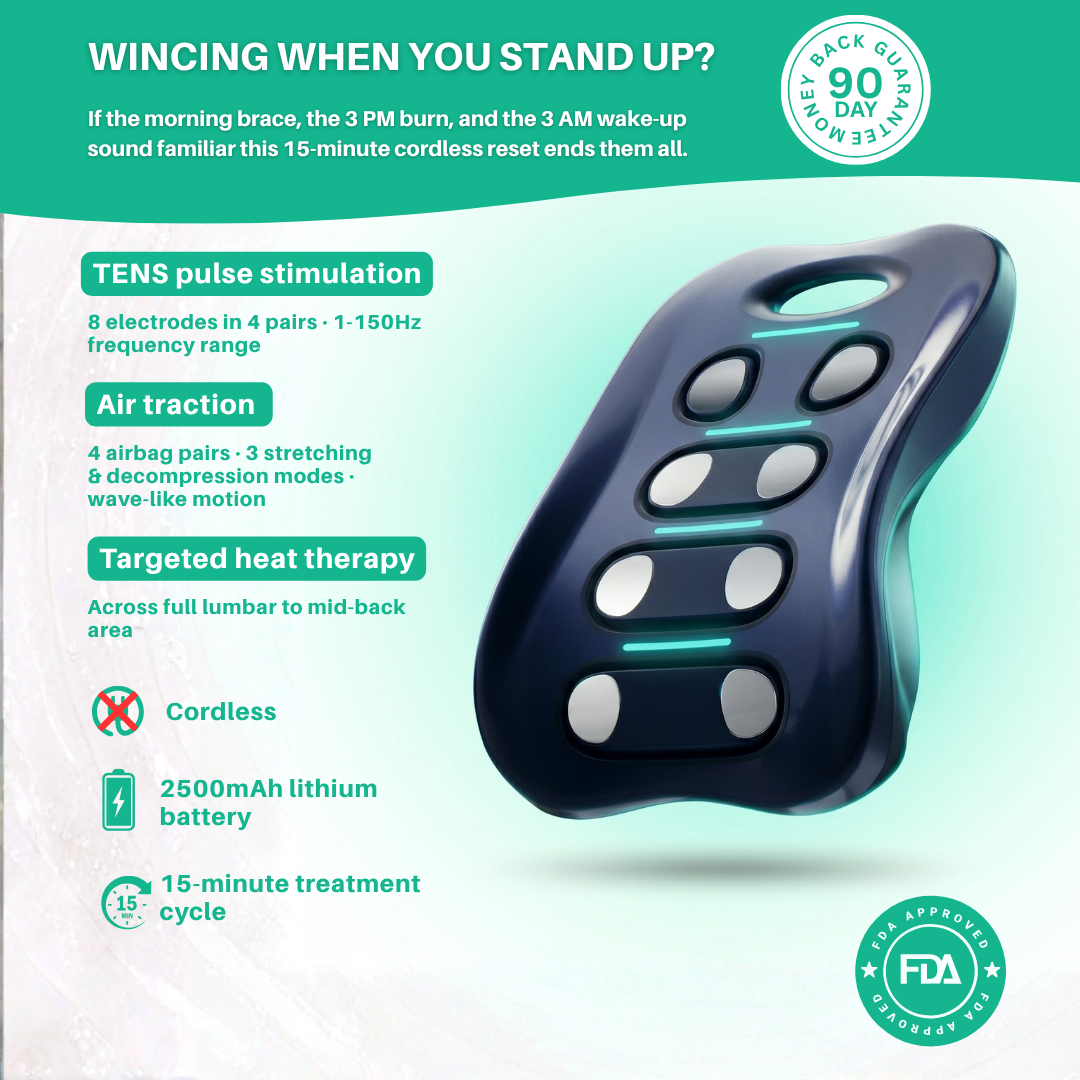 Vitality™ Cordless Lumbar Massager